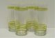 Fiesta® Vintage Chartreuse 4 Piece Striped Cooler Glass Set