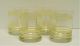 Fiesta® Vintage Yellow 4 Piece Double Old Fashion Striped Glass Set