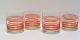 4-Pc. Juice Glass Set in Persimmon Product Photo