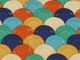 Fiesta Plates Table Cloth in Vintage Colors Product Photo