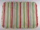 Striped-Floral 4-Pc. Placemat Set in Sea Mist/Yellow/Scarlet/Blue Product Photo