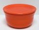 Stacking Refrigerator Bowl w/ Plate Cover in Poppy Product Photo