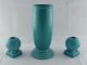 Mille Vase Centerpiece Set ''F'' in Turquoise Product Photo