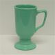 Homer Laughlin Irish Coffee Footed Mug in Sea Mist Green