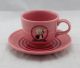 Fiesta Warner Brothers Teacup & Saucer in Rose Product Photo