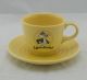 Fiesta Warner Brothers Teacup & Saucer in Yellow Product Photo