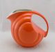 Hall Art Deco Ice Lip Pitcher 60 oz. in Red/Orange Product Photo