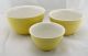 Hall 3-Pc. Mixing Bowl Set in Yellow Product Photo