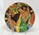 Hawaiiana Ware® Dinner Plate Festival of the Sea, Eugene Savage Graphics (Gals)