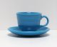 Tea Cup & Saucer Set in Yellow Product Photo