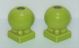 Pair (2) Round/Ball Candlestick Holders  Product Photo