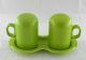 Range Top Salt & Pepper w/ Tray in Chartreuse Product Photo
