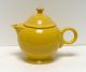 Fiesta® Sunflower Teapot 44 oz. Marked Fiesta® HLC: Shape Retired