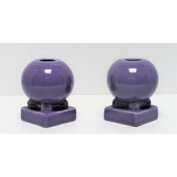 Fiesta® Lilac Pair Bulb Candlestick Holders Matching Pair w/Boxes ON SALE 29% OFF product page