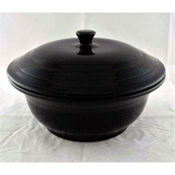 Fiesta® Black Covered Casserole *REDUCED 33% product page