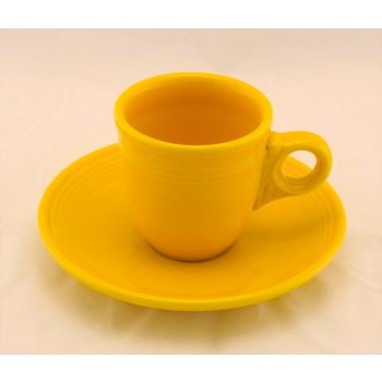 Fiesta® Marigold Ring Handle Demi-tasse A/D (After Dinner) Cup & Saucer  product page