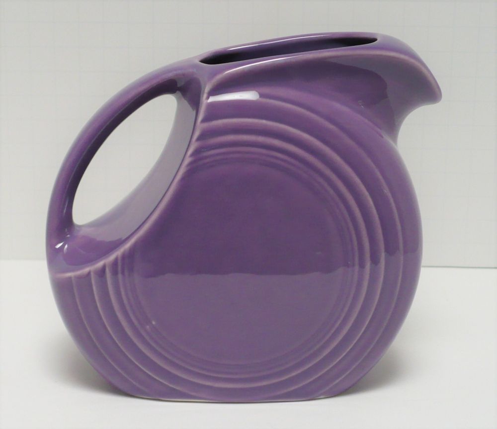 Small Disk Juice Pitcher in Lilac - FiestaSpecialties