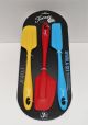 Fiesta Spatula 3 Pc.Set in Turquoise/Scarlet/Sunflower Product Photo