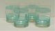 Fiesta® Vintage Turquoise 4 Piece Double Old Fashion Striped Glass Set