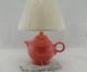Large Teapot Lamp in Persimmon Product Photo