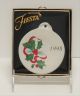 Holiday X-Mas Ornament 1998 in White/Red/Green Product Photo
