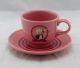 Fiesta Warner Brothers Teacup & Saucer in Rose Product Photo