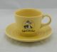 Fiesta Warner Brothers Teacup & Saucer in Yellow Product Photo