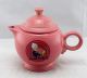 Fiesta Warner Brothers LargeTeapot in Rose Product Photo