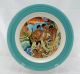 247-8341--Hawaiiana-Ware--Guys--Festival-of-Sea-Lg.Charger-Wall-Plate-16-in.-Persimmon-_-Turquoise-Rim-by-HLC-for-Lynn-Krantz-Dish-Books-RETIRED...jpg