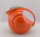 Hall Art Deco Ice Lip Pitcher 60 oz. in Red/Orange Product Photo