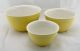 Hall 3-Pc. Mixing Bowl Set in Yellow Product Photo