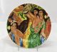 407-8341--Hawaiiana-Ware--Gals--Festival-of-the-Sea-9in.-Lunchen-Salad-Plate-by-HLC-for-Lynn-Krantz-Dish-Books-RETIRED.jpg