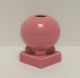 Round-Bulb Candlestick Holder in Rose