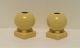 Round/Ball Candlestick Holder in Yellow Product Photo