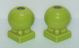 Pair (2) Round/Ball Candlestick Holders  Product Photo