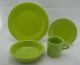 4-Pc Luncheon Place Setting in Chartreuse