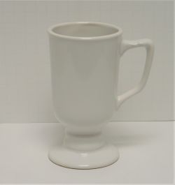 Vintage Carbone Yellow Footed Ceramic Irish Coffee Mugs (Set of 3