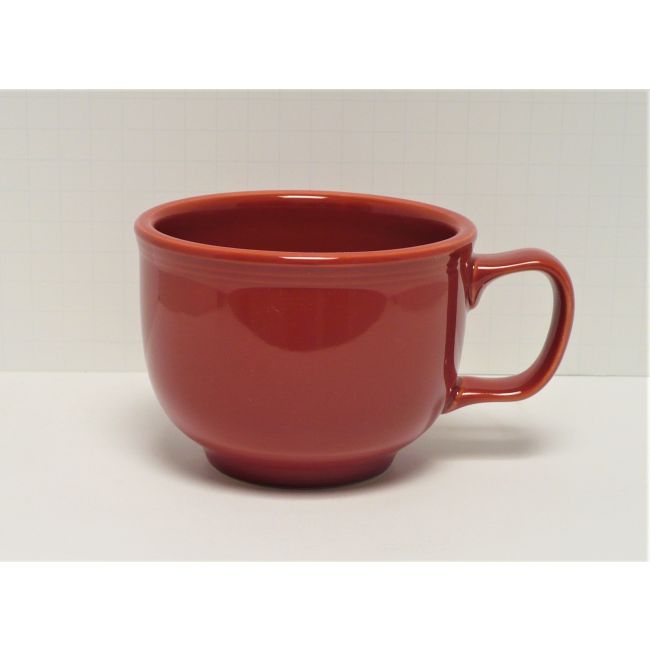Fiesta Paprika Jumbo Cup By Homer Laughlin China Retired