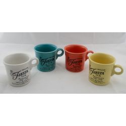 Fiesta® 60th Anniversary 4 Pc. Vintage Mug Set Produced in 1996, SALE 25% OFF product page