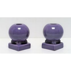 Fiesta® Lilac Pair Bulb Candlestick Holders Matching Pair w/Boxes ON SALE 29% OFF product page